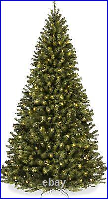 Christmas Tree 6Ft Pre-Lit With 250 Incandescent Lights Spruce Artificial Holiday