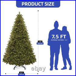 Christmas Tree 7.5ft Grand Duchess Twinkling LED Pre- Fir Slim (NEW)