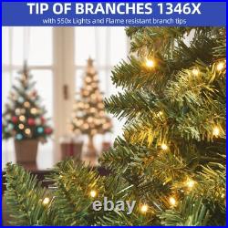 Christmas Tree 7.5ft Grand Duchess Twinkling LED Pre- Fir Slim (NEW)