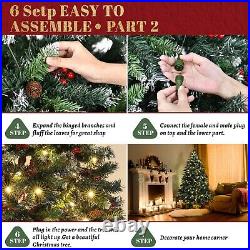 Christmas Tree 7 Feet International Pre-Lit Artificial Christmas Tree Green I3T6 Christmas Tree 7 Feet International Pre-Lit Artificial Christmas Tree Green I3T6