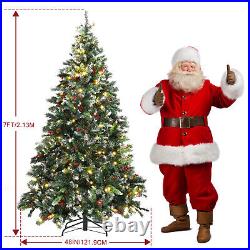 Christmas Tree 7 Feet International Pre-Lit Artificial Christmas Tree Green I3T6 Christmas Tree 7 Feet International Pre-Lit Artificial Christmas Tree Green I3T6