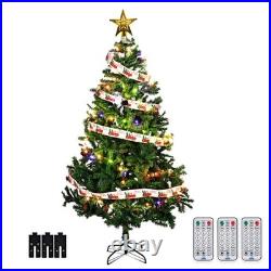 Christmas Tree Artificial Lights 7.5Ft Green 1000 Branch Tips Xams Decoration