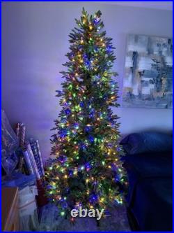 Christmas Tree Slim Shape LED Color Change 7 1/2 Ft. Local Pickup