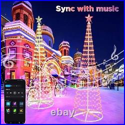 Christmas Tree with Lights, 7.2 FT 352 LED Smart Color Change, Bluetooth App Christmas Tree with Lights, 7.2 FT 352 LED Smart Color Change, Bluetooth App