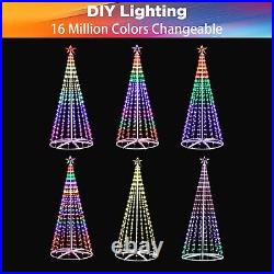Christmas Tree with Lights, 7.2 FT 352 LED Smart Color Change, Bluetooth App Christmas Tree with Lights, 7.2 FT 352 LED Smart Color Change, Bluetooth App