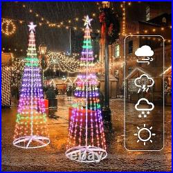 Christmas Tree with Lights, 7.2 FT 352 LED Smart Color Change, Bluetooth App Christmas Tree with Lights, 7.2 FT 352 LED Smart Color Change, Bluetooth App