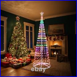 Christmas Tree with Lights, 7.2 FT 352 LED Smart Color Change, Bluetooth App Christmas Tree with Lights, 7.2 FT 352 LED Smart Color Change, Bluetooth App
