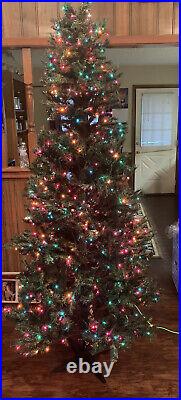 Christmas tree? 7 1/2' with 700 Lights C. Christmas