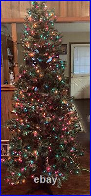 Christmas tree? 7 1/2' with 700 Lights C. Christmas