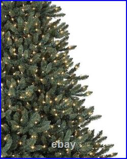 Classic Blue Spruce 7.5 Ft Clear Light Artificial Christmas Tree NEW