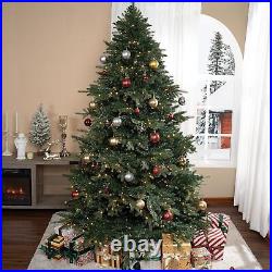 Classic Christmas Tree P. 6.5ft Rustic Christmas Tree with Lights. Realistic Classic Christmas Tree P. 6.5ft Rustic Christmas Tree with Lights. Realistic