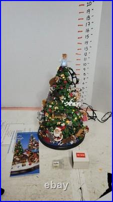 Comical Cats Christmas Tree By Danbury Mint 12 Lighted Cat Theme Christmas Tree