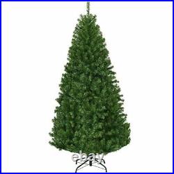 Costway 6Ft Pre-Lit Artificial Christmas Tree Hinged 350 LED Lights Costway 6Ft Pre-Lit Artificial Christmas Tree Hinged 350 LED Lights