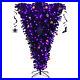 Costway_6ft_Upside_Down_Christmas_Halloween_Tree_Black_with270_Purple_LED_Lights_01_ti