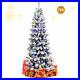 Costway_7_5FT_Pre_Lit_Hinged_Christmas_Tree_Snow_Flocked_withRemote_Control_Lights_01_tltc