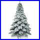 Costway_7_5_ft_Snow_Flocked_Artificial_Christmas_Tree_Hinged_Alaskan_Pine_Tree_01_tz