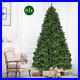 Costway_8Ft_Pre_Lit_Artificial_Christmas_Tree_Hinged_with_600_LED_Light_Pine_Cones_01_jhug