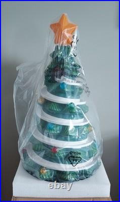 Cracker Barrel Animated Lighted Christmas Tree Blow Mold NIB 2025