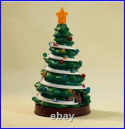 Cracker Barrel Animated Lighted Christmas Tree Blow Mold NIB 2025
