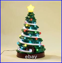 Cracker Barrel Animated Lighted Christmas Tree Blow Mold NIB 2025