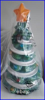 Cracker Barrel Animated Lighted Christmas Tree Blow Mold NIB 2025