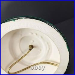 DAMAGED Vintage Lighted Christmas Tree 18 With Base Ceramic Albertas Mold 1978