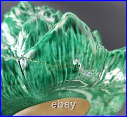 DAMAGED Vintage Lighted Christmas Tree 18 With Base Ceramic Albertas Mold 1978