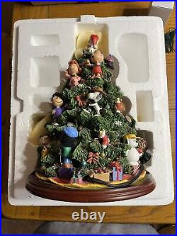 DANBURY MINT THE PEANUTS CHRISTMAS TREE Lighted SNOOPY CHARLIE BROWN LINUS Rare DANBURY MINT THE PEANUTS CHRISTMAS TREE Lighted SNOOPY CHARLIE BROWN LINUS Rare