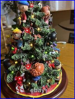 DANBURY MINT THE PEANUTS CHRISTMAS TREE Lighted SNOOPY CHARLIE BROWN LINUS Rare DANBURY MINT THE PEANUTS CHRISTMAS TREE Lighted SNOOPY CHARLIE BROWN LINUS Rare
