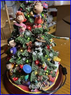 DANBURY MINT THE PEANUTS CHRISTMAS TREE Lighted SNOOPY CHARLIE BROWN LINUS Rare DANBURY MINT THE PEANUTS CHRISTMAS TREE Lighted SNOOPY CHARLIE BROWN LINUS Rare