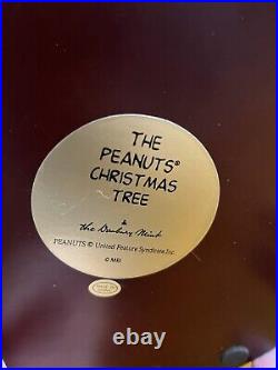 DANBURY MINT THE PEANUTS CHRISTMAS TREE Lighted SNOOPY CHARLIE BROWN LINUS Rare DANBURY MINT THE PEANUTS CHRISTMAS TREE Lighted SNOOPY CHARLIE BROWN LINUS Rare