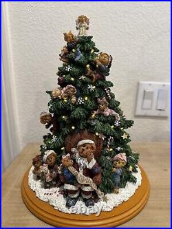 Danbury Mint Boyds Bears Lighted Christmas Tree