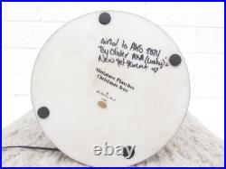 Danbury Mint Miniature Pinscher Dog 13 Ceramic Lighted Christmas Tree with Damage