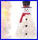 Decoway_Christmas_Tree_Pre_lit_Snowman_Shaped_Artificial_White_Christmas_Tree_01_zjc