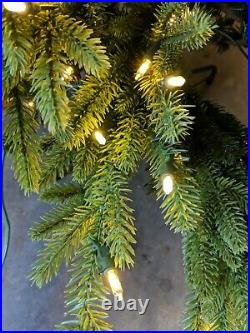 Defective Lights Balsam Hill Red Spruce Slim 6.5' Tree w Candlelight LED Lights