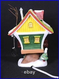 Department 56 Walt Disney MICKEY'S TREE HOUSE Light Up Christmas Village 7.5H