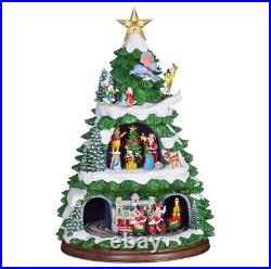 Disney 17inch Animated Christmas Tree with Holiday Music