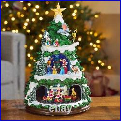 Disney 17inch Animated Christmas Tree with Holiday Music