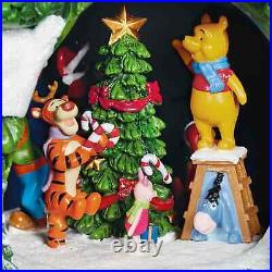 Disney Christmas Tree 17.5 Music Box LED Lights Xmas Decoration Table Ornament