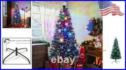 Elegant 6ft Pre-Lit Artificial Christmas Tree for Indoor & Outdoor Delight