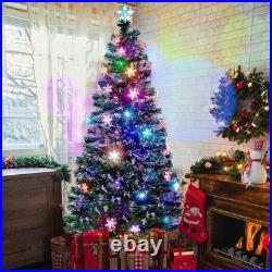 Elegant 6ft Pre-Lit Artificial Christmas Tree for Indoor & Outdoor Delight