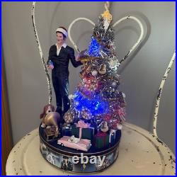 Elvis Rock N Roll Christmas Tree. Lights Up And Plays Blue Christmas. 2011