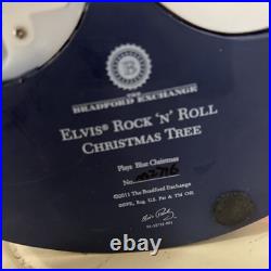 Elvis Rock N Roll Christmas Tree. Lights Up And Plays Blue Christmas. 2011