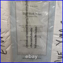 Elvis Rock N Roll Christmas Tree. Lights Up And Plays Blue Christmas. 2011