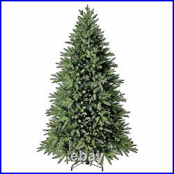 Evergreen Classics 6.5 Foot Colorado Spruce Christmas Tree, 500 Clear UL Lights