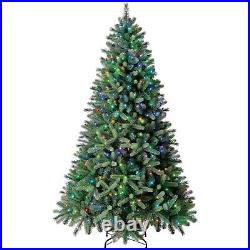Evergreen Classics 7.5' Washington Spruce Christmas Tree with 400 LED Lights