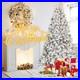 FREE_SHIPPING_Christmas_Tree_350_Lights_6_Ft_Frosted_Tips_Hinged_01_ichd