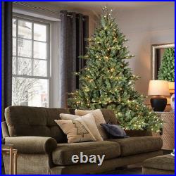 FREE SHIPPING? Christmas Tree, 5 Ft, 350 Lights, Hinged, 1129 Branches