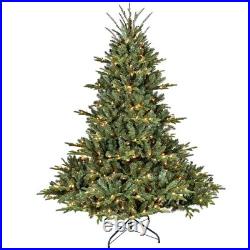 FREE SHIPPING? Christmas Tree, 5 Ft, 350 Lights, Hinged, 1129 Branches