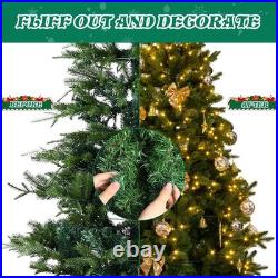 FREE SHIPPING? Christmas Tree, 7.5 Ft, 400 Lights, & Golden Ornaments